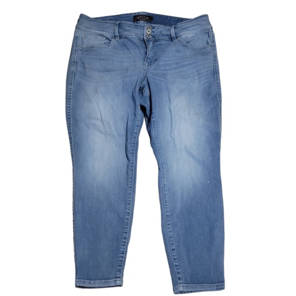 Torrid Jegging Women 20S Light Wash Excellent Skinny High Rise Denim